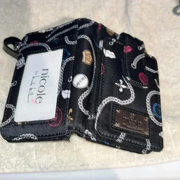 🆕 Nicole by Nicole Miller Bkack Wallet - Picture 5 of 6